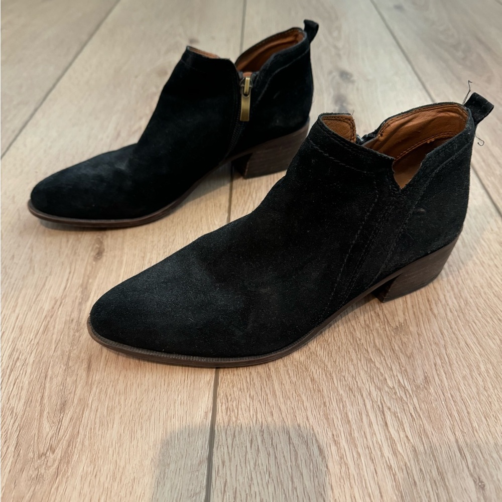 Black Frank Sarto booties